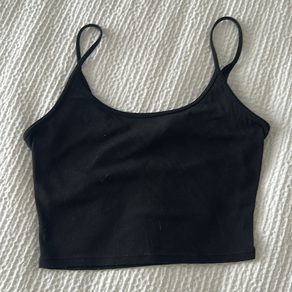 Athleta Ribbed Crop Top - Picture 2 of 3